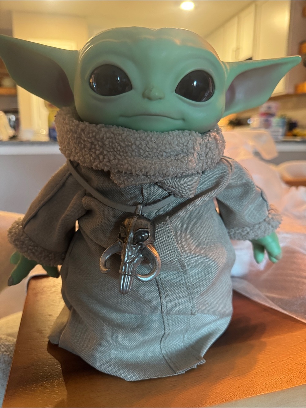 The Child (Grogu) Plush Figure with Pendant